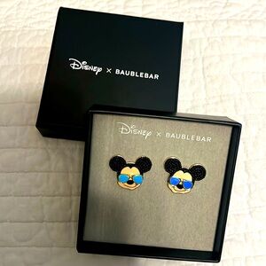 Disney x BaubleBar Mickey with Sunglasses Earrings